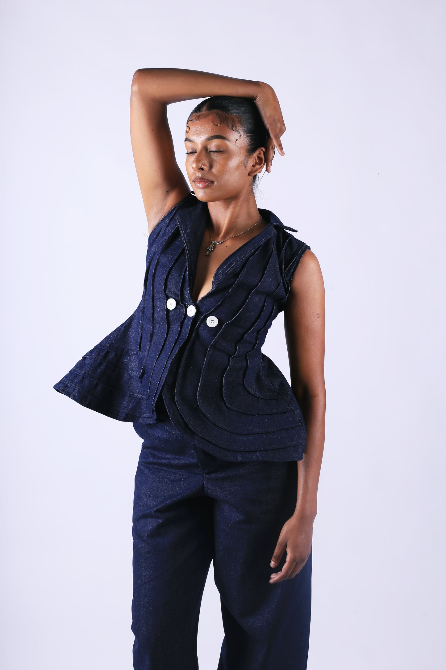 MIDNIGHT CURVE BLAZER